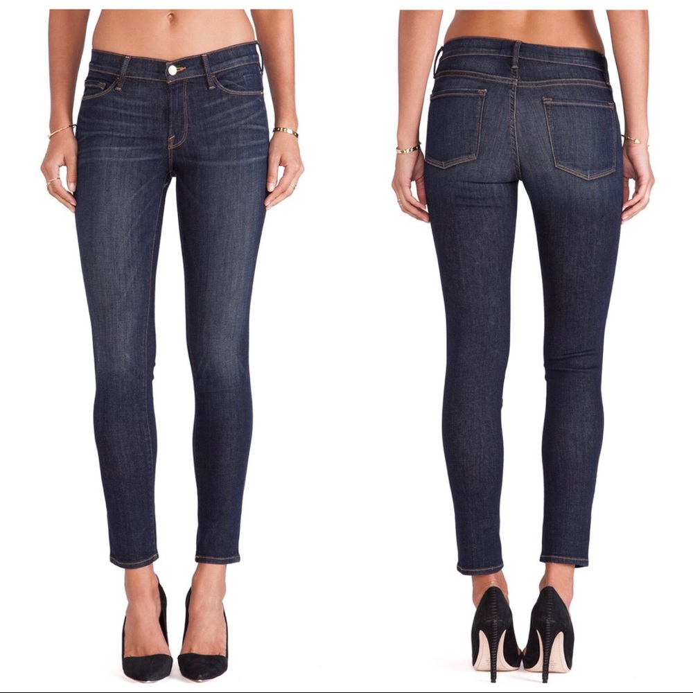 FRAME Le Skinny De Jeanne in Pembrooke Sq Jeans